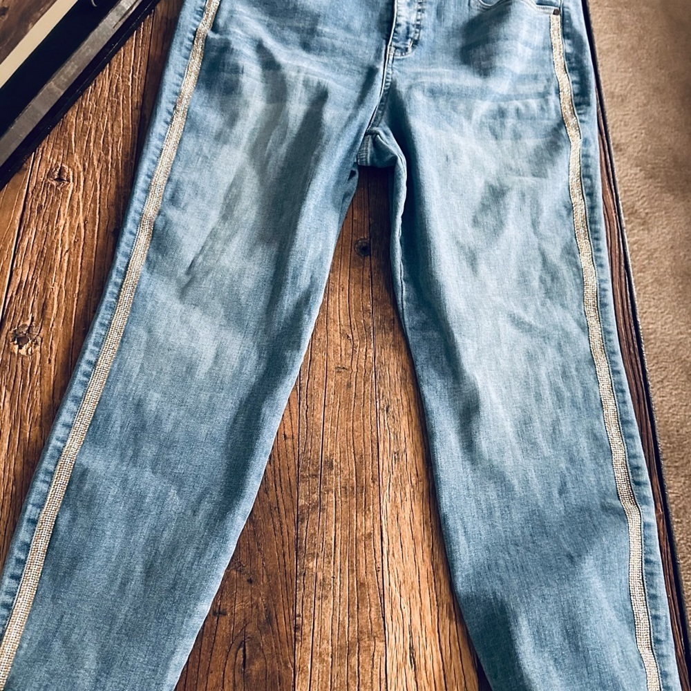Soft Surroundings Light Blue Skinny Jeans